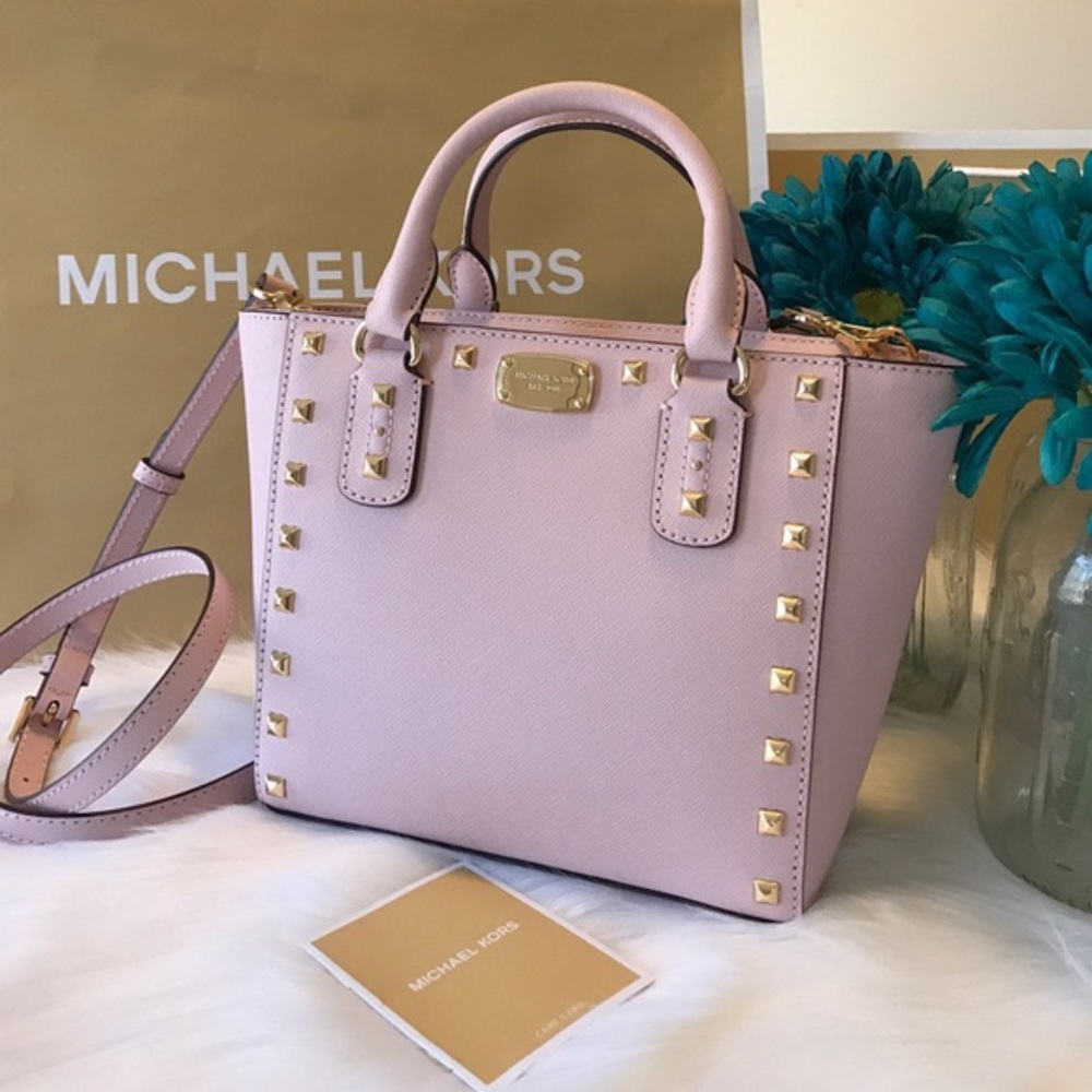 SOLD M.K Sandrine Stud Crossbody & matching wallet